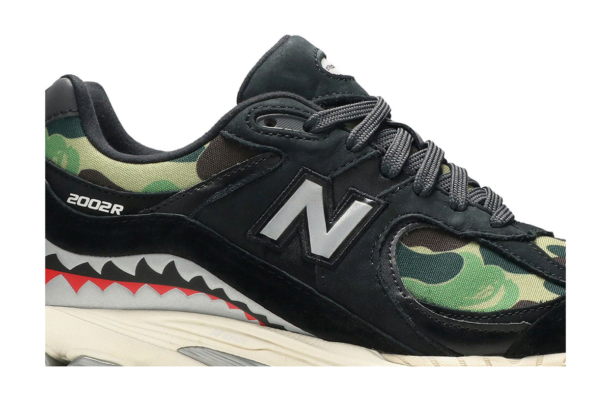 New Balance 2002R BAPE Black sneaker afbeelding 2 - stylecode M2002RBF