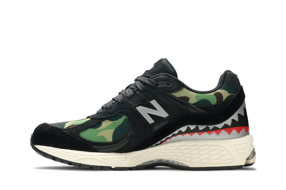 New Balance 2002R BAPE Black sneaker afbeelding 3 - stylecode M2002RBF