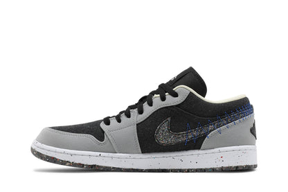 Jordan 1 Low SE Crater Black Grey sneaker afbeelding 3 - stylecode DM4657-001