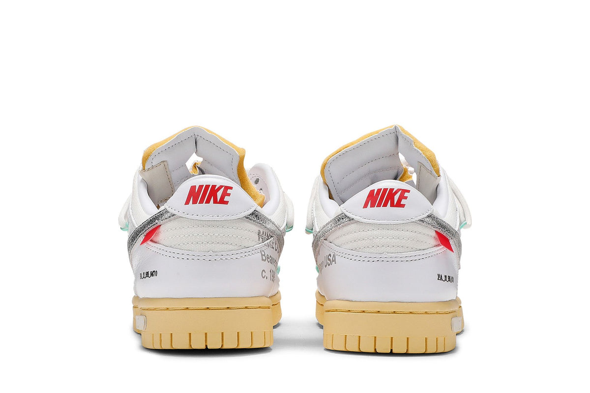 Nike Dunk Low Off-White Lot 1 sneaker afbeelding 6 - stylecode DM1602-127