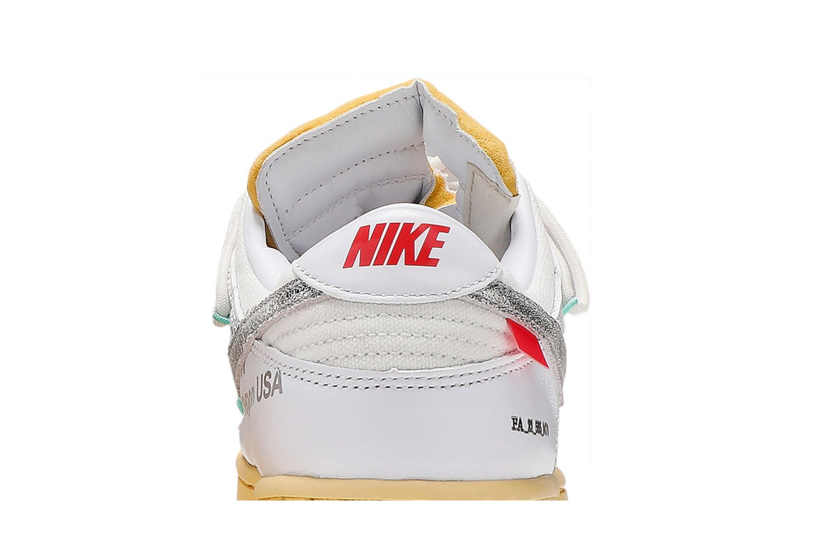 Nike Dunk Low Off-White Lot 1 sneaker afbeelding 7 - stylecode DM1602-127