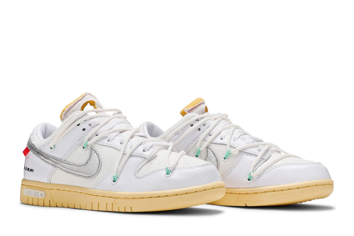 Nike Dunk Low Off-White Lot 1 sneaker afbeelding 8 - stylecode DM1602-127