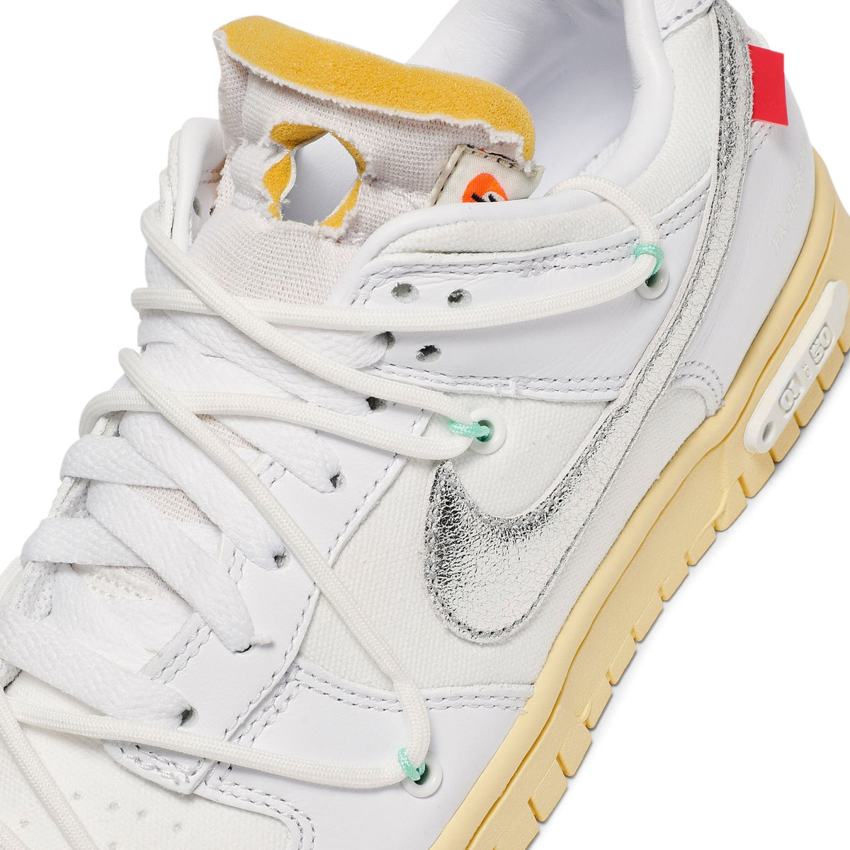 Nike Dunk Low Off-White Lot 1 sneaker afbeelding 9 - stylecode DM1602-127