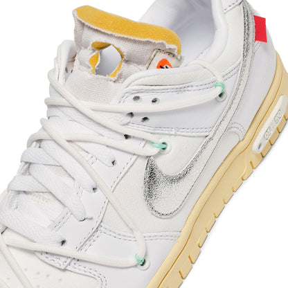 Nike Dunk Low Off-White Lot 1 sneaker afbeelding 9 - stylecode DM1602-127