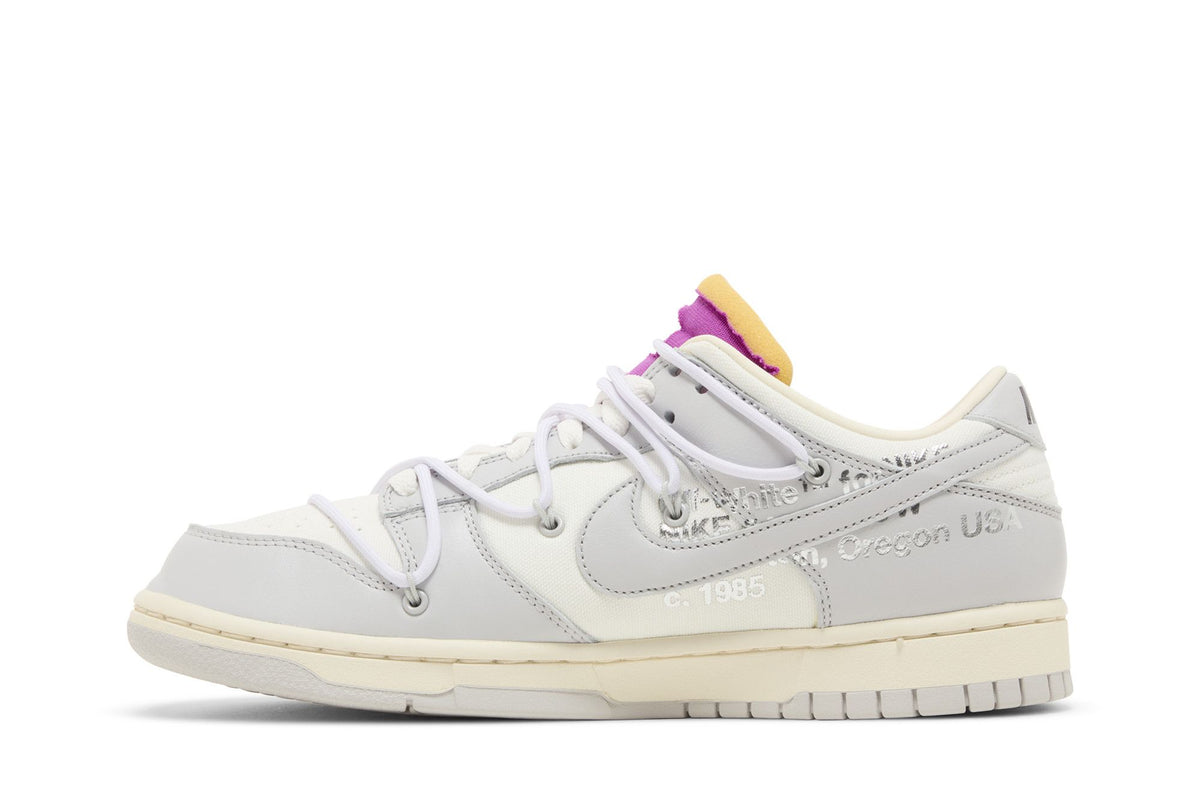 Nike Dunk Low Off-White Lot 3 sneaker afbeelding 3 - stylecode DM1602-118