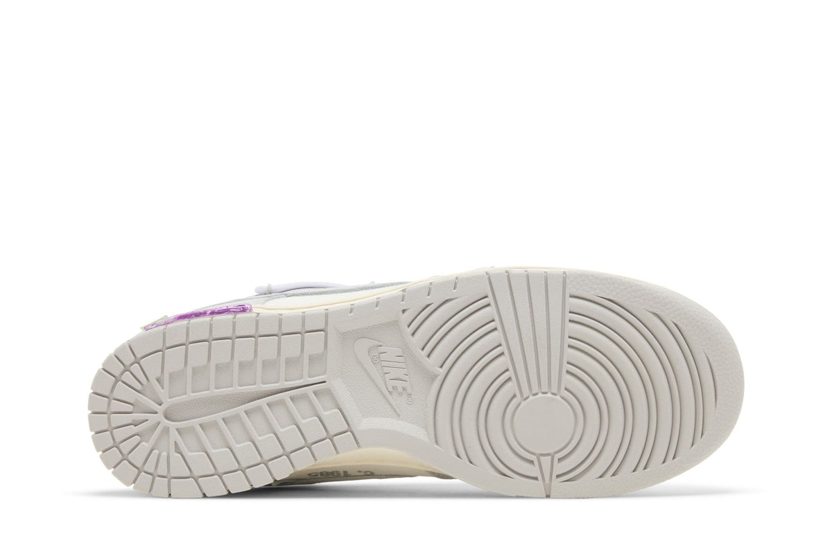 Nike Dunk Low Off-White Lot 3 sneaker afbeelding 4 - stylecode DM1602-118