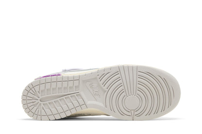 Nike Dunk Low Off-White Lot 3 sneaker afbeelding 4 - stylecode DM1602-118