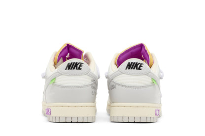 Nike Dunk Low Off-White Lot 3 sneaker afbeelding 6 - stylecode DM1602-118