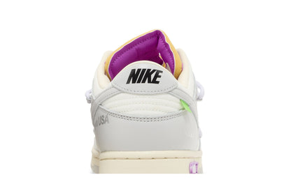 Nike Dunk Low Off-White Lot 3 sneaker afbeelding 7 - stylecode DM1602-118