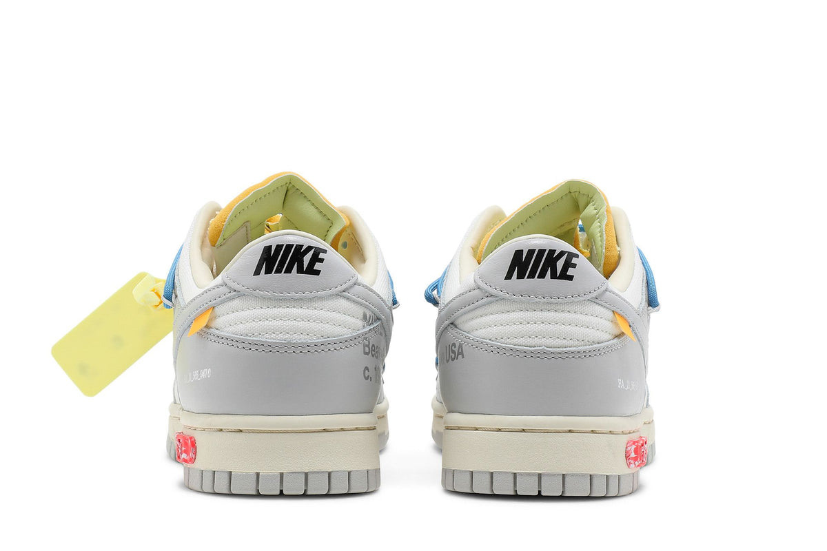 Nike Dunk Low Off-White Lot 5 sneaker afbeelding 6 - stylecode DM1602-113