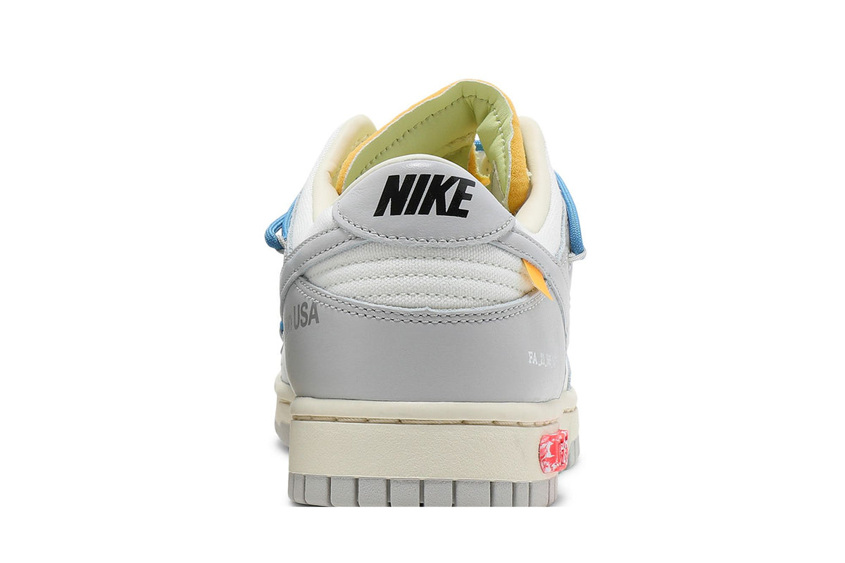 Nike Dunk Low Off-White Lot 5 sneaker afbeelding 7 - stylecode DM1602-113