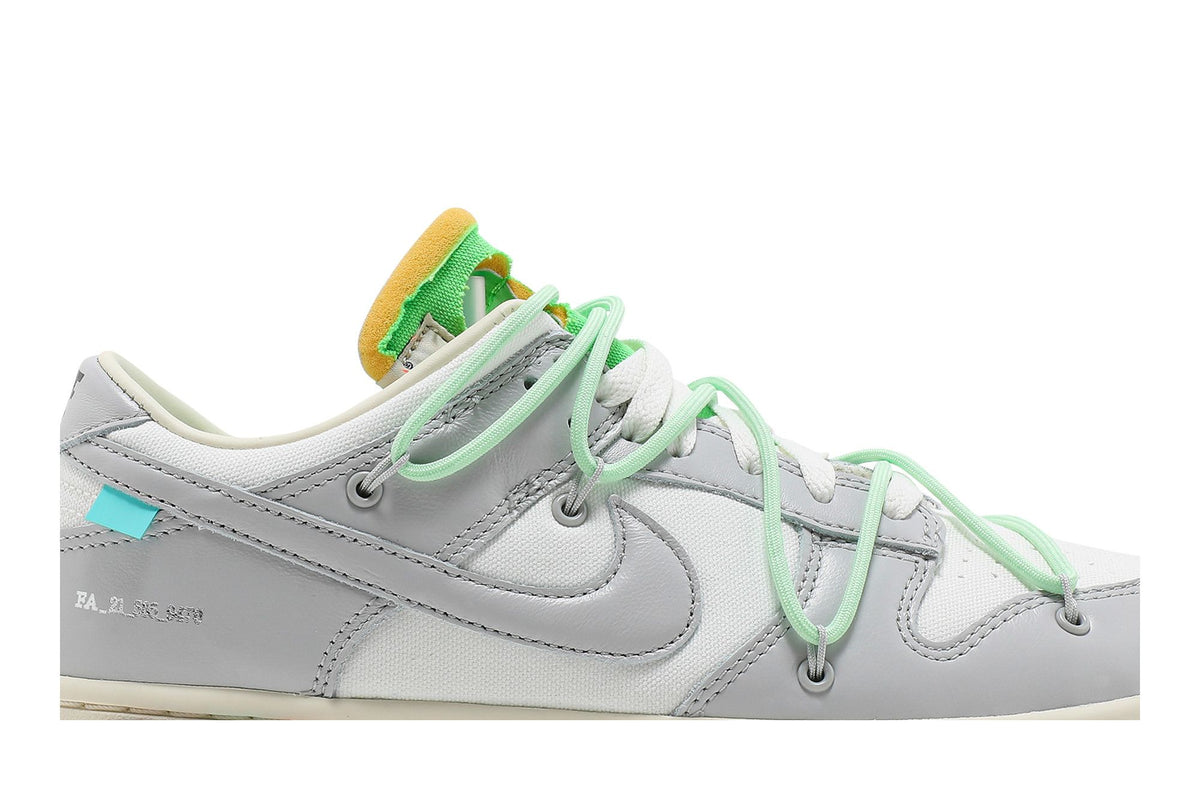 Nike Dunk Low Off-White Lot 7 sneaker afbeelding 2 - stylecode DM1602-108