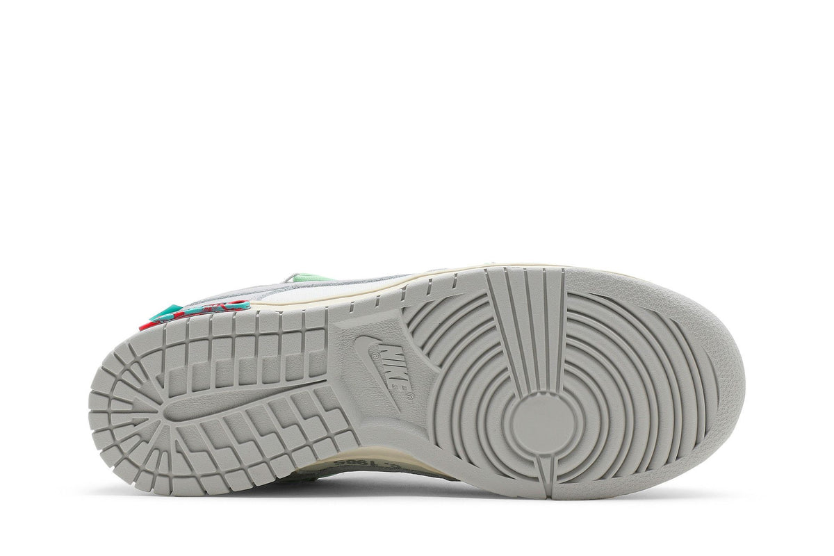 Nike Dunk Low Off-White Lot 7 sneaker afbeelding 4 - stylecode DM1602-108