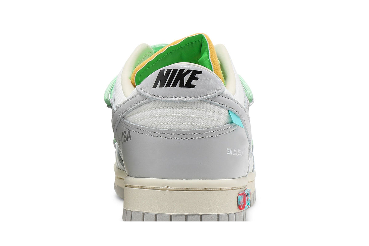 Nike Dunk Low Off-White Lot 7 sneaker afbeelding 7 - stylecode DM1602-108