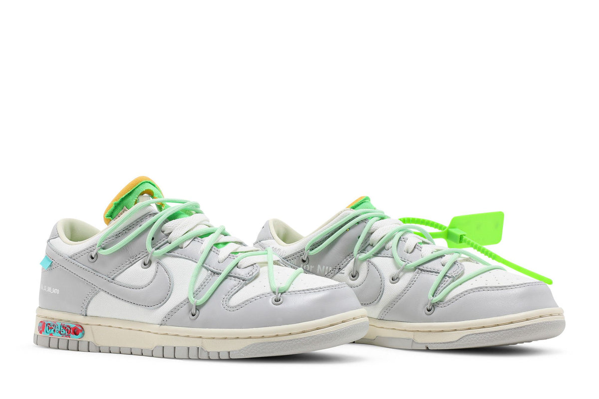 Nike Dunk Low Off-White Lot 7 sneaker afbeelding 8 - stylecode DM1602-108