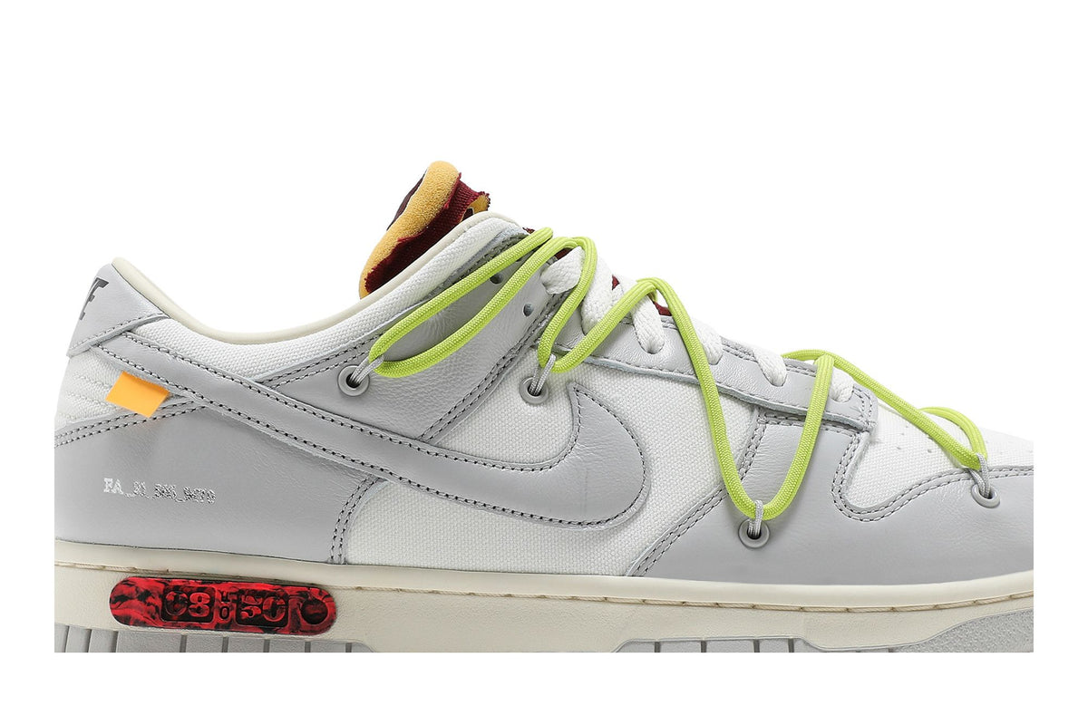 Nike Dunk Low Off-White Lot 8 sneaker afbeelding 2 - stylecode DM1602-106