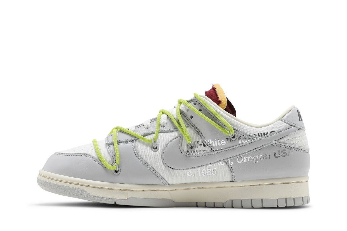 Nike Dunk Low Off-White Lot 8 sneaker afbeelding 3 - stylecode DM1602-106
