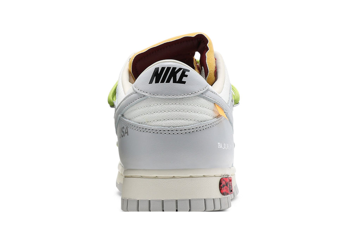 Nike Dunk Low Off-White Lot 8 sneaker afbeelding 7 - stylecode DM1602-106