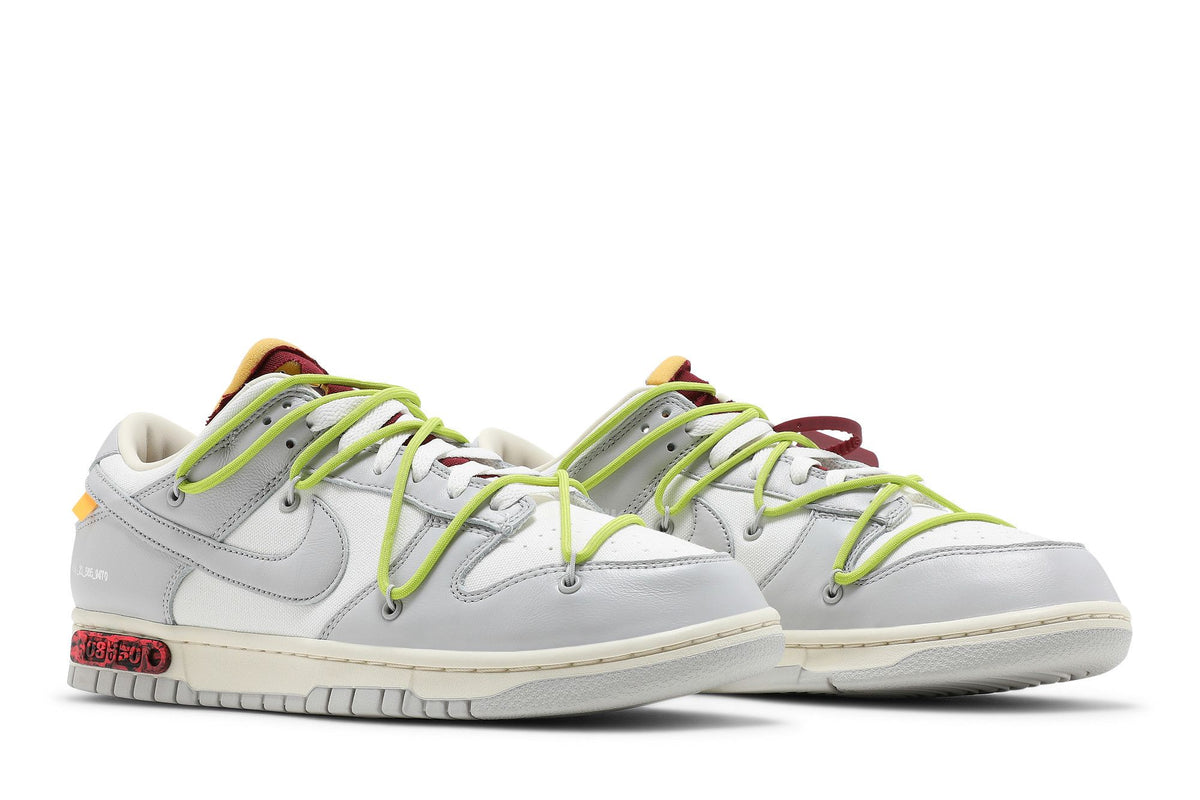 Nike Dunk Low Off-White Lot 8 sneaker afbeelding 8 - stylecode DM1602-106
