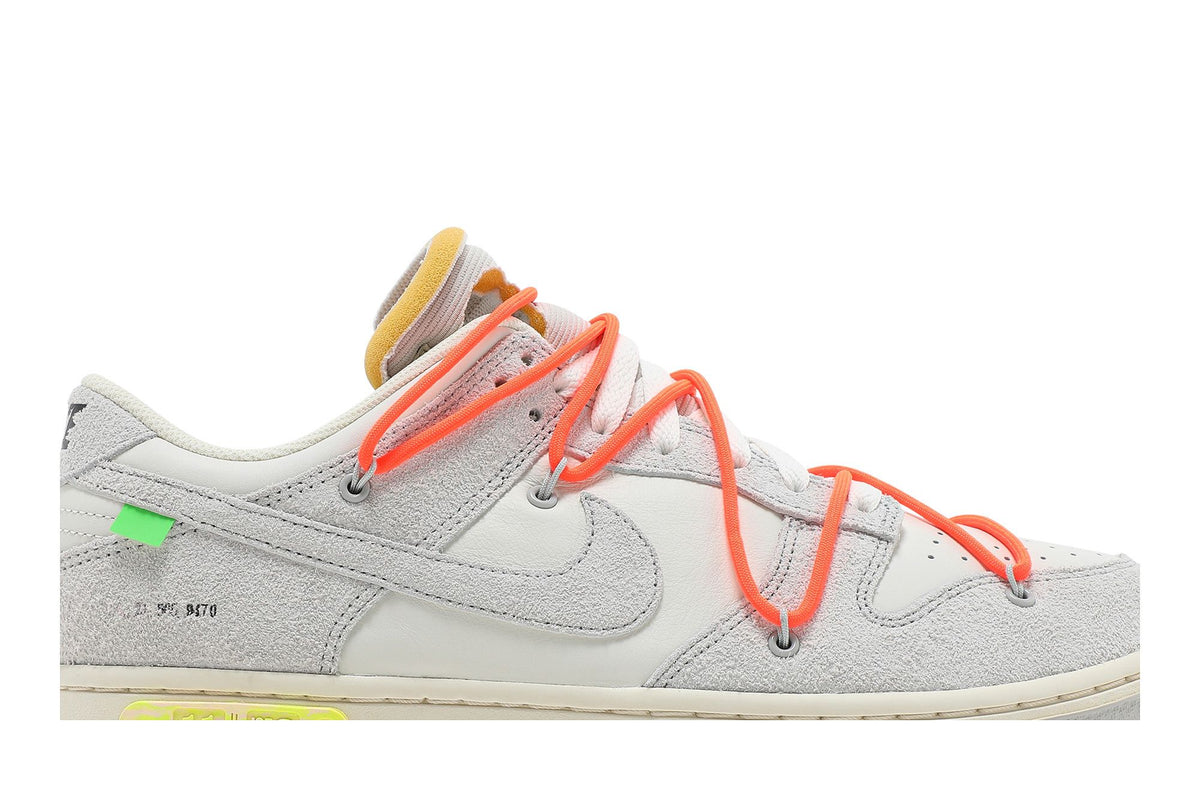 Nike Dunk Low Off-White Lot 11 sneaker afbeelding 2 - stylecode DJ0950-108