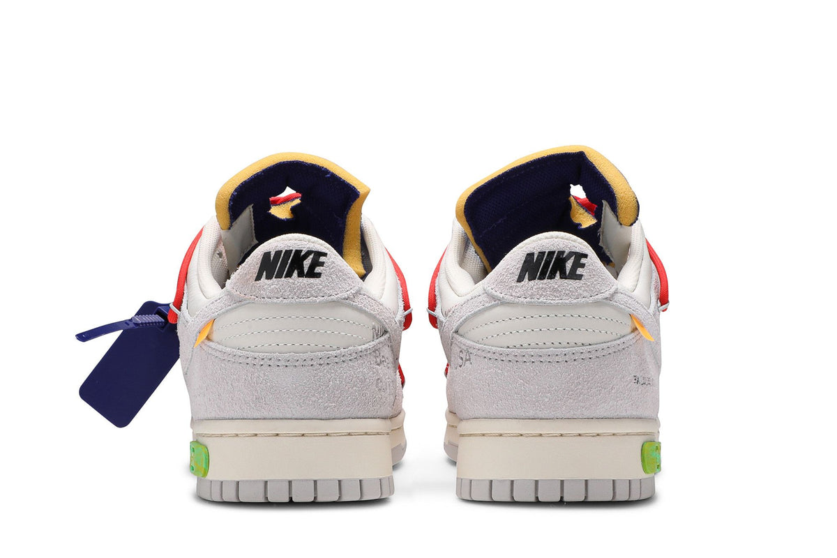 Nike Dunk Low Off-White Lot 13 sneaker afbeelding 6 - stylecode DJ0950-110