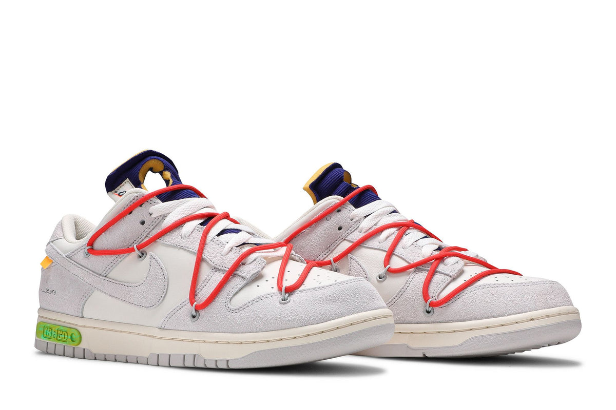 Nike Dunk Low Off-White Lot 13 sneaker afbeelding 8 - stylecode DJ0950-110
