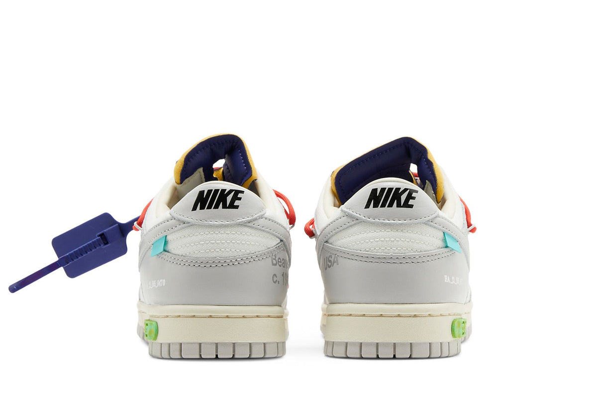 Nike Dunk Low Off-White Lot 23 sneaker afbeelding 6 - stylecode DM1602-126
