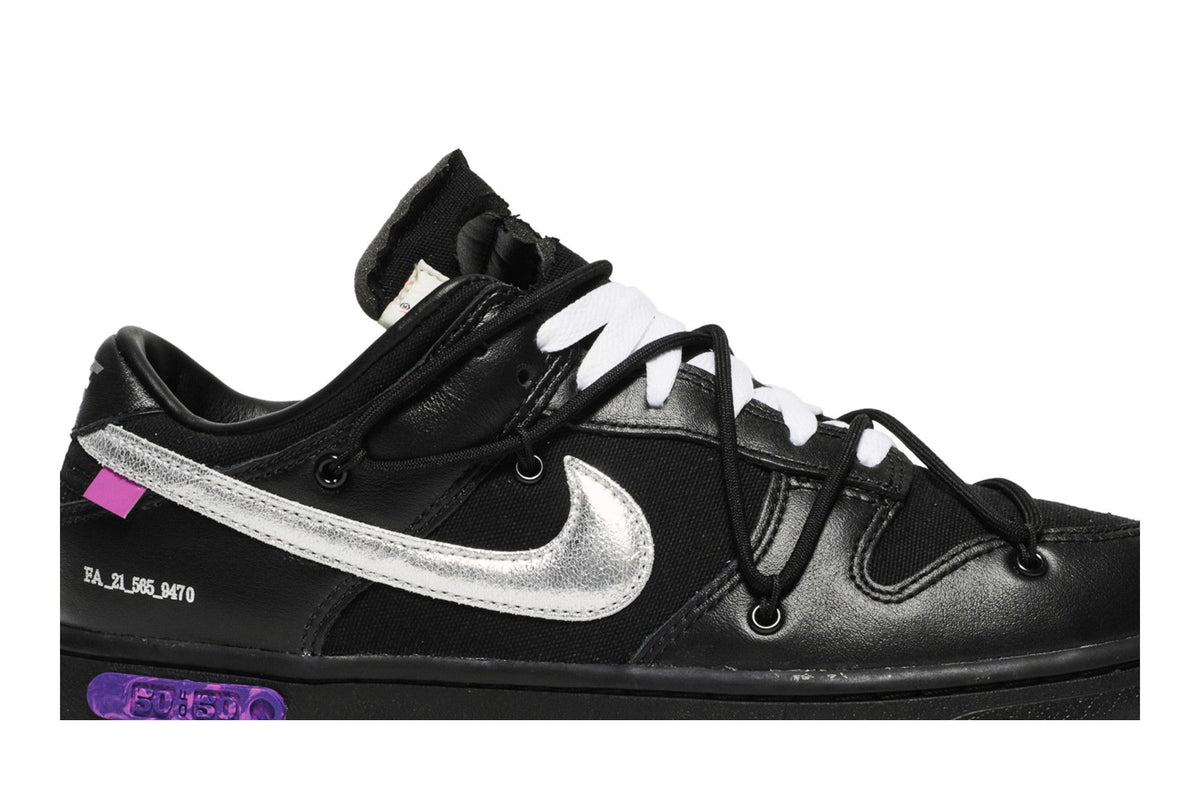 Nike Dunk Low Off-White Lot 50 sneaker afbeelding 2 - stylecode DM1602-001