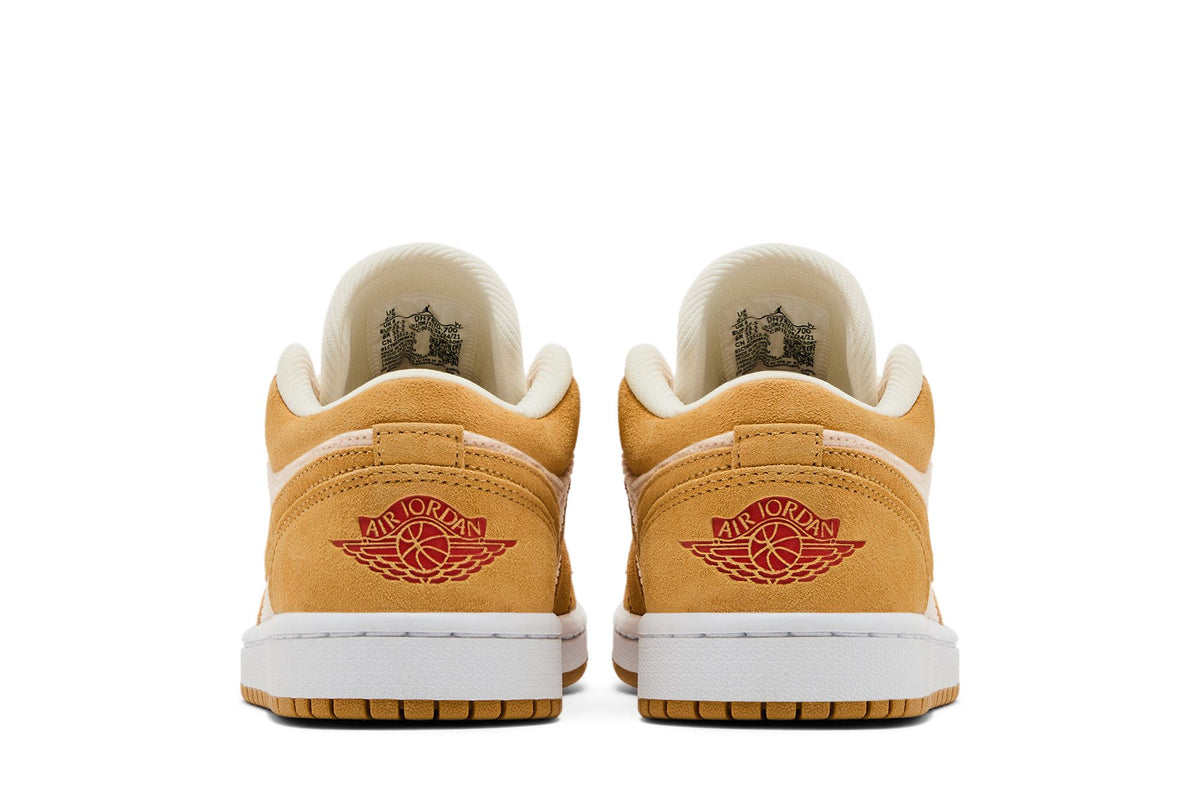 Jordan 1 Low SE Twine Orange Quartz Corduroy (Women's) sneaker afbeelding 6 - stylecode DH7820-700