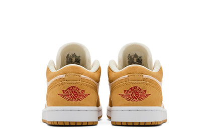Jordan 1 Low SE Twine Orange Quartz Corduroy (Women's) sneaker afbeelding 6 - stylecode DH7820-700