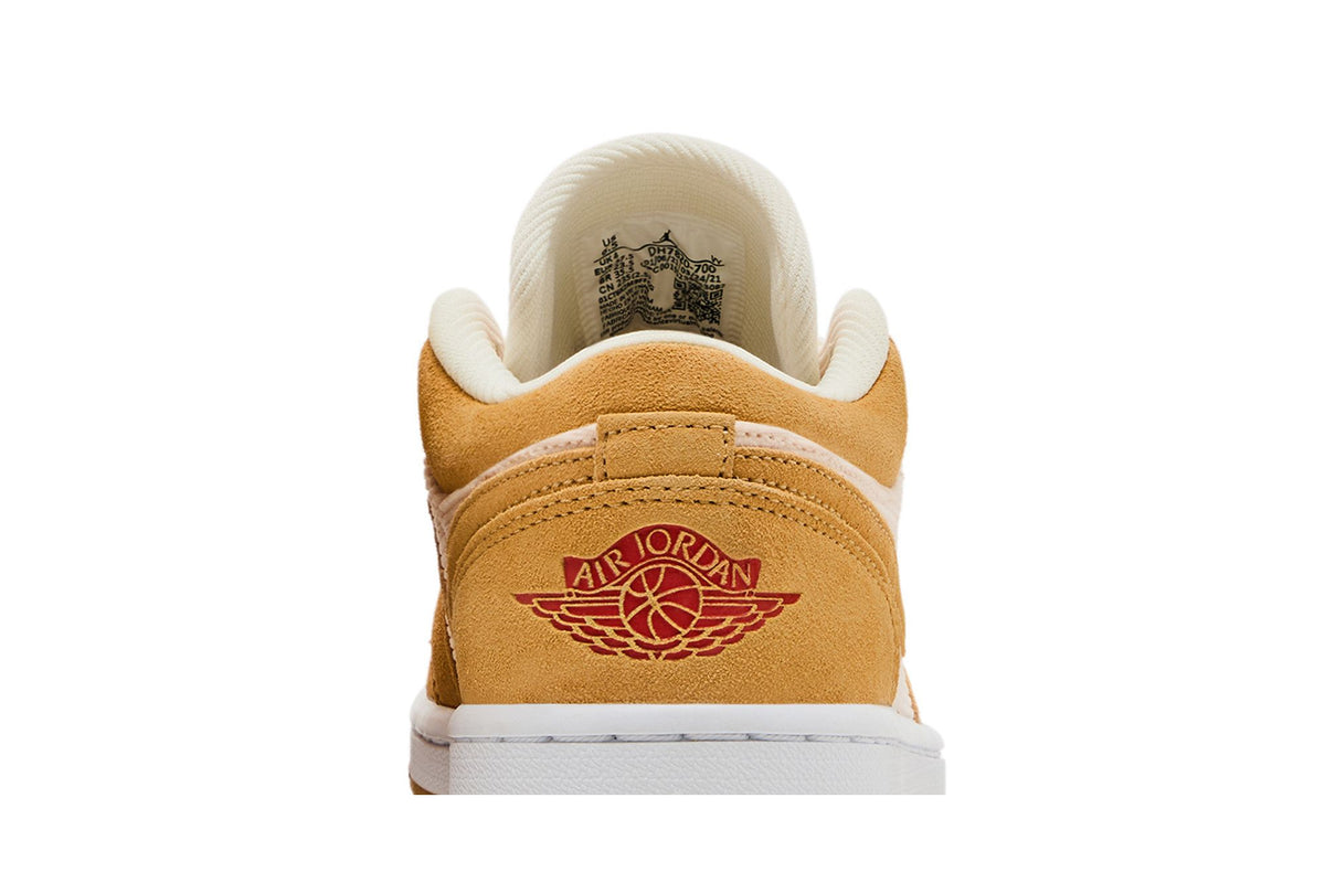 Jordan 1 Low SE Twine Orange Quartz Corduroy (Women's) sneaker afbeelding 7 - stylecode DH7820-700