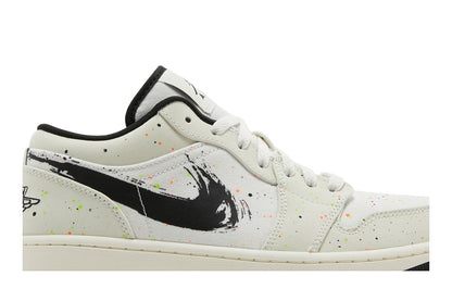 Jordan 1 Low Brushstroke sneaker afbeelding 2 - stylecode DM3528-100