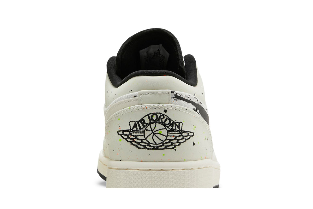 Jordan 1 Low Brushstroke sneaker afbeelding 7 - stylecode DM3528-100