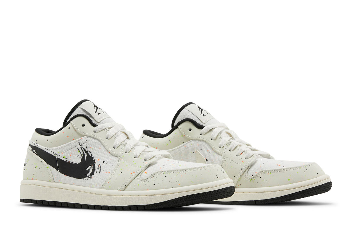 Jordan 1 Low Brushstroke sneaker afbeelding 8 - stylecode DM3528-100