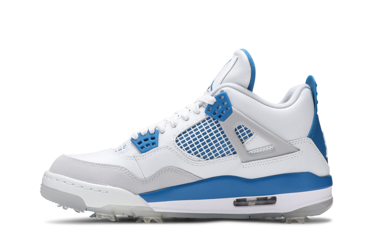 Jordan 4 Retro Golf Military Blue sneaker afbeelding 3 - stylecode CU9981-101