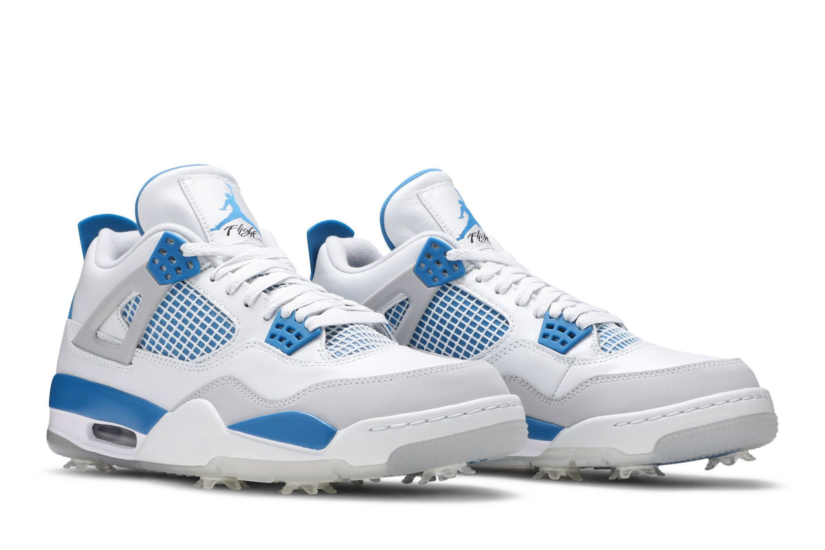 Jordan 4 Retro Golf Military Blue sneaker afbeelding 8 - stylecode CU9981-101