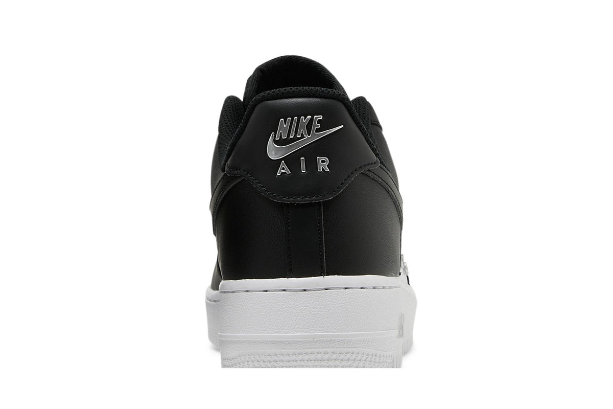 Nike Air Force 1 Low '07 PRM Black White Metallic Silver sneaker afbeelding 7 - stylecode DA8571-001