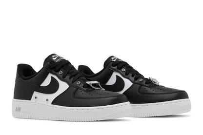 Nike Air Force 1 Low '07 PRM Black White Metallic Silver sneaker afbeelding 8 - stylecode DA8571-001