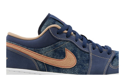 Jordan 1 Low SE Denim sneaker afbeelding 2 - stylecode DH1259-400