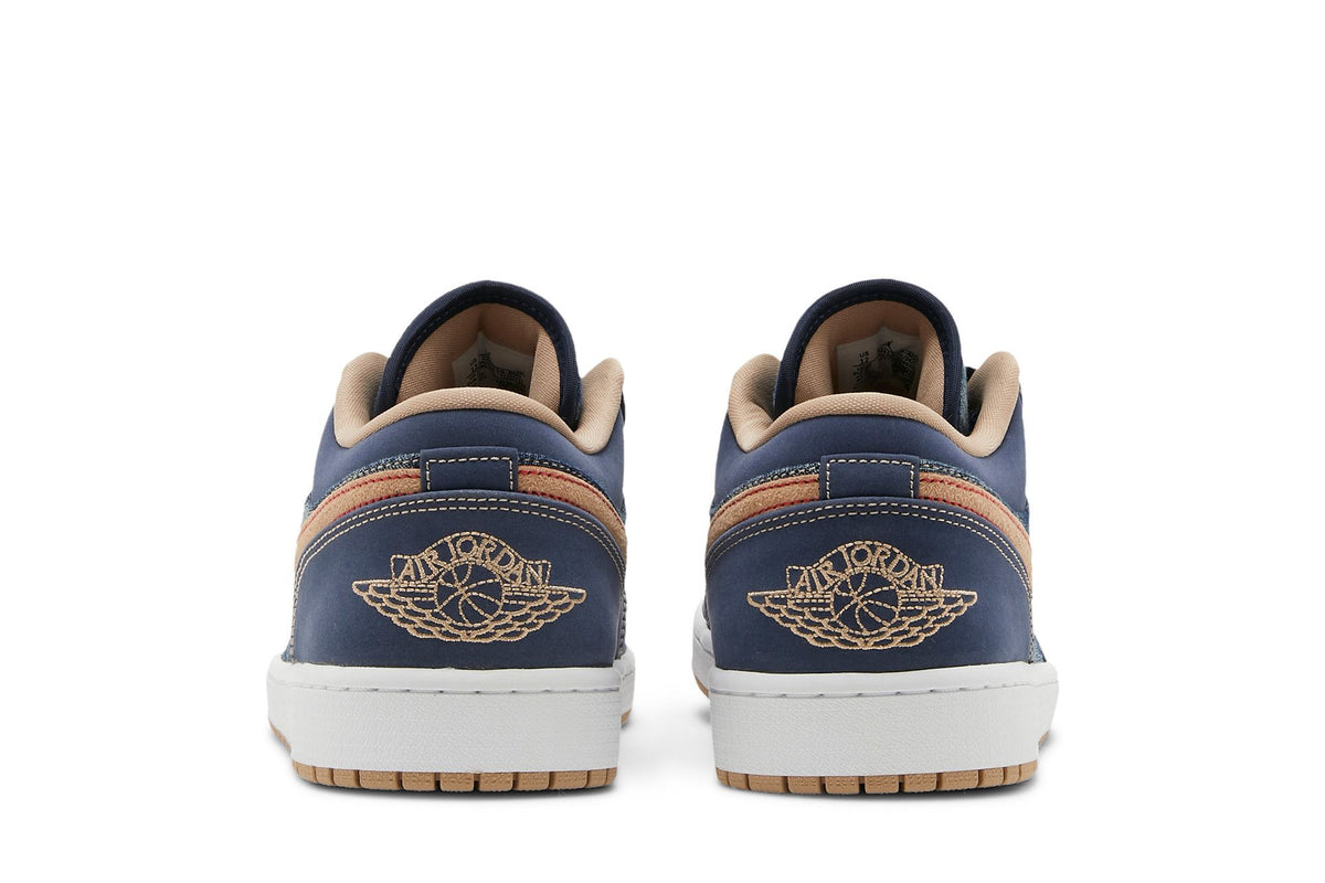 Jordan 1 Low SE Denim sneaker afbeelding 6 - stylecode DH1259-400