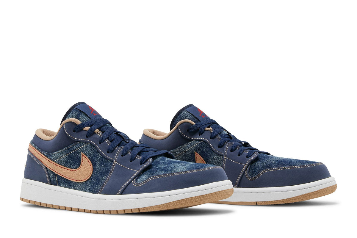 Jordan 1 Low SE Denim sneaker afbeelding 8 - stylecode DH1259-400