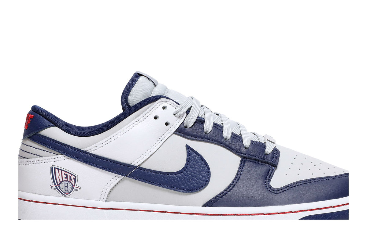 Nike Dunk Low EMB NBA 75th Anniversary Brooklyn Nets sneaker afbeelding 2 - stylecode DD3363-001
