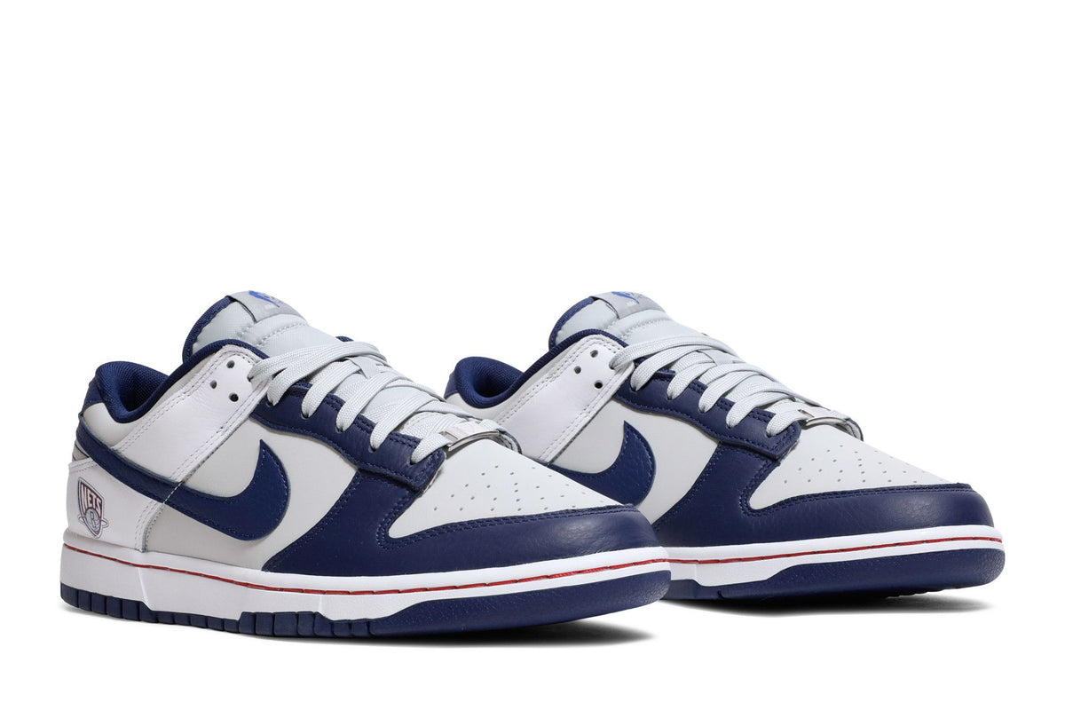 Nike Dunk Low EMB NBA 75th Anniversary Brooklyn Nets sneaker afbeelding 8 - stylecode DD3363-001
