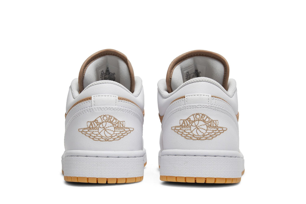 Jordan 1 Low Gum White sneaker afbeelding 6 - stylecode DN6999-100