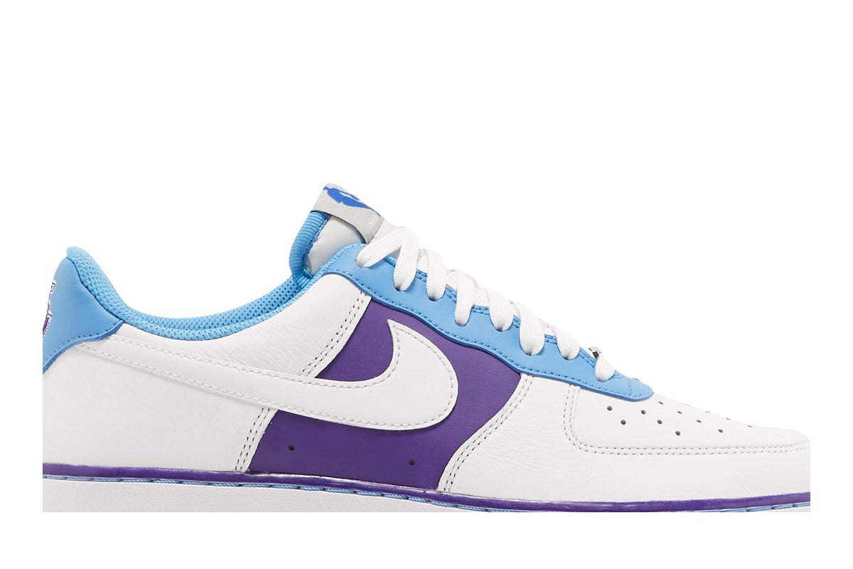 Nike Air Force 1 Low '07 LV8 NBA 75th Anniversary Lakers sneaker afbeelding 2 - stylecode DC8874-101