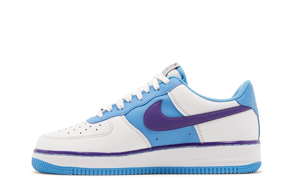 Nike Air Force 1 Low '07 LV8 NBA 75th Anniversary Lakers sneaker afbeelding 3 - stylecode DC8874-101