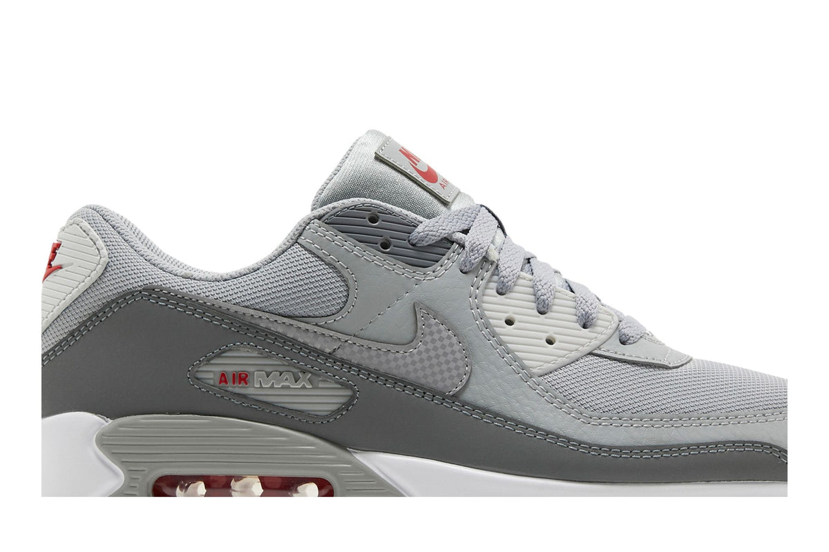 Nike Air Max 90 Grey Red sneaker afbeelding 2 - stylecode DM9102-001