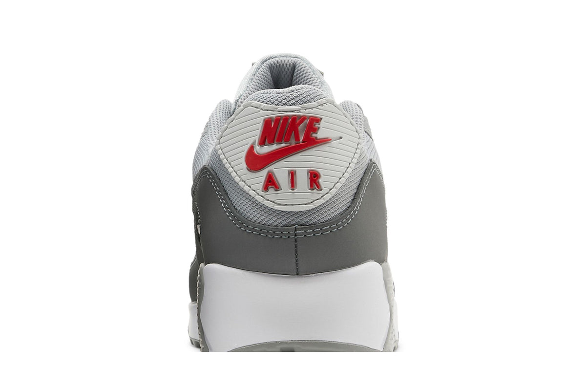 Nike Air Max 90 Grey Red sneaker afbeelding 7 - stylecode DM9102-001