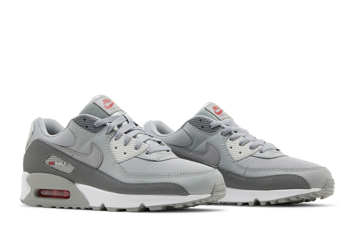 Nike Air Max 90 Grey Red sneaker afbeelding 8 - stylecode DM9102-001