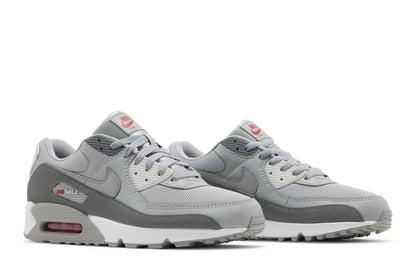Nike Air Max 90 Grey Red sneaker afbeelding 8 - stylecode DM9102-001